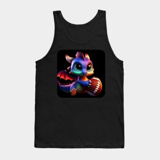 Rufie the Dragon - NFL Football #14 Tank Top